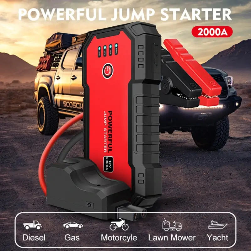 移动电池启动器 20000mah 12V