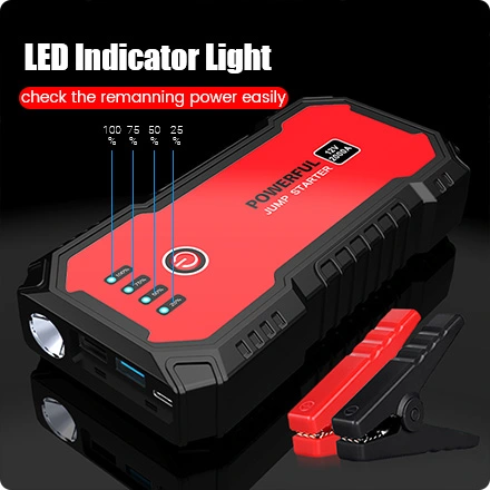 led指示灯，轻松查看剩余电量