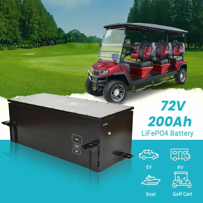72V 200Ah 高尔夫球车用磷酸铁锂电池