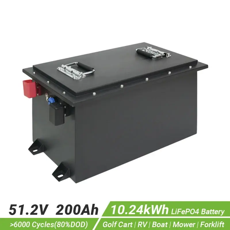 48V 200Ah LiFePO4 高尔夫球车电池