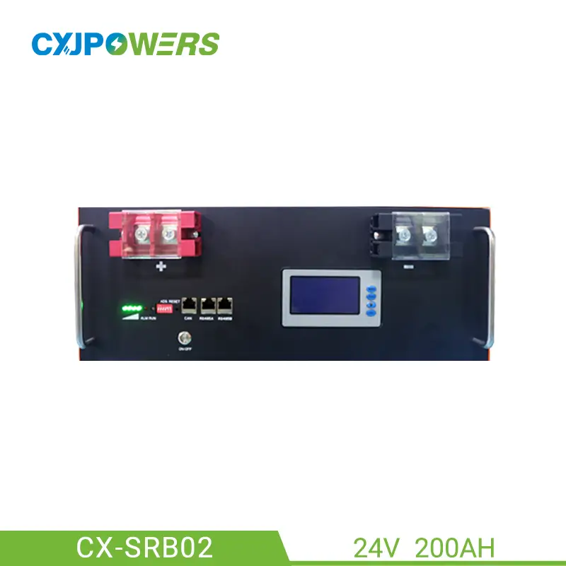 24V 200Ah 服务器机架电池 LiFePO4