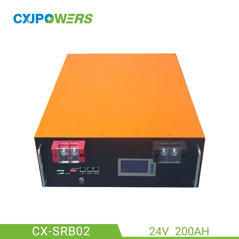 24V 200Ah 服务器机架电池 LiFePO4