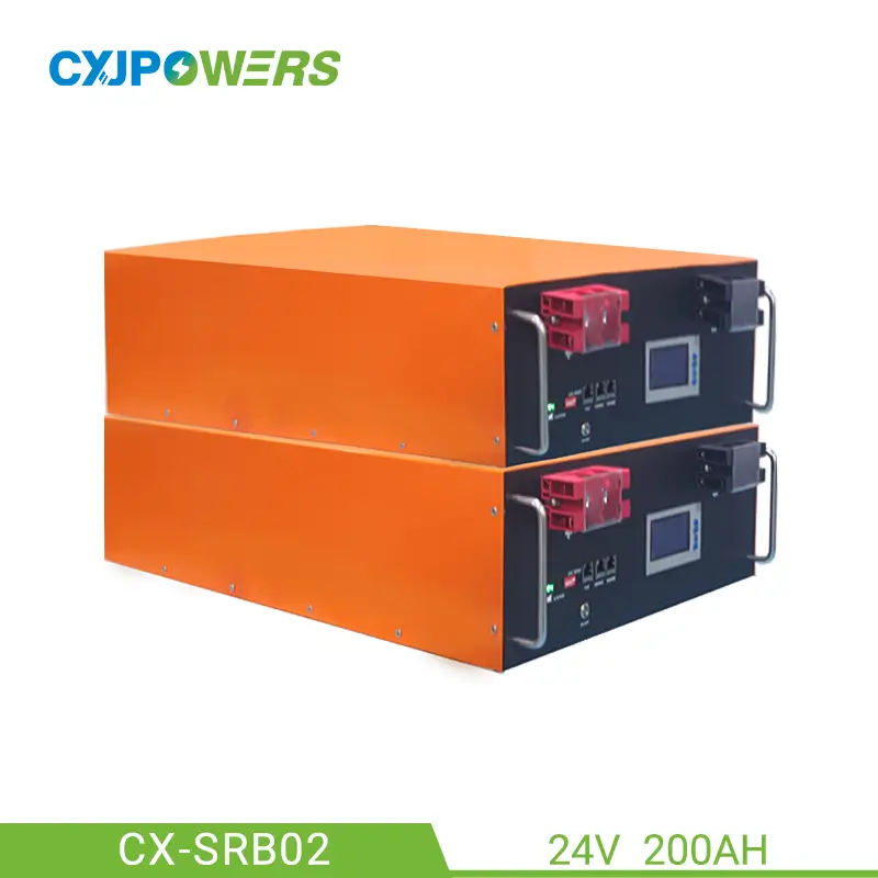 24V 200Ah 服务器机架电池 LiFePO4