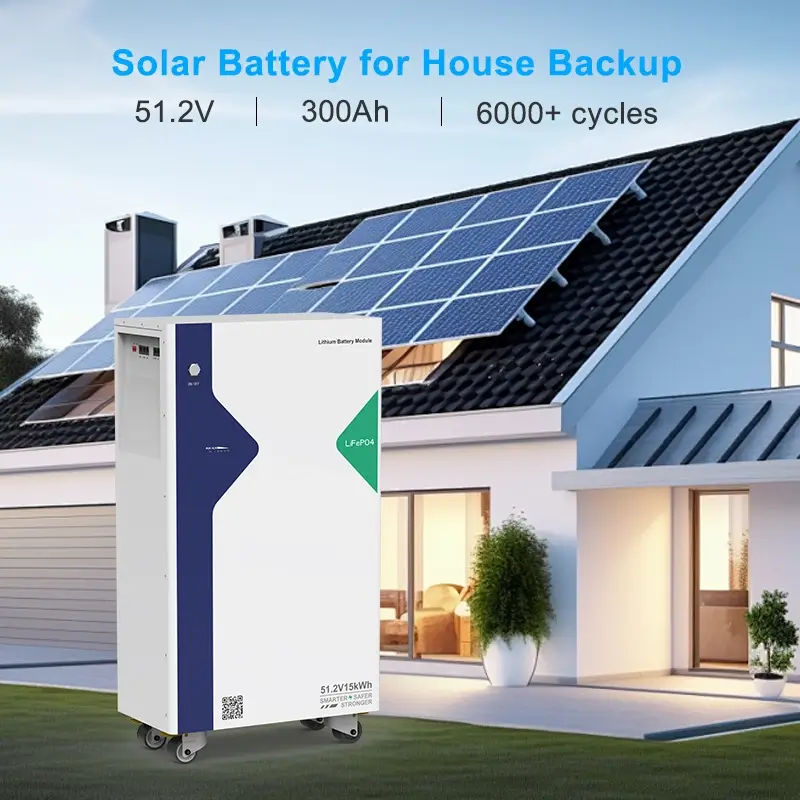 15kWh 家用太阳能备用电池 LFP 电池