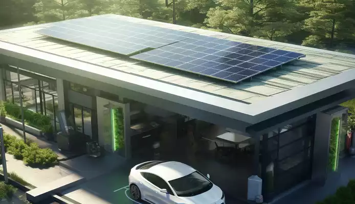 用于汽车充电站的48V混合逆变器