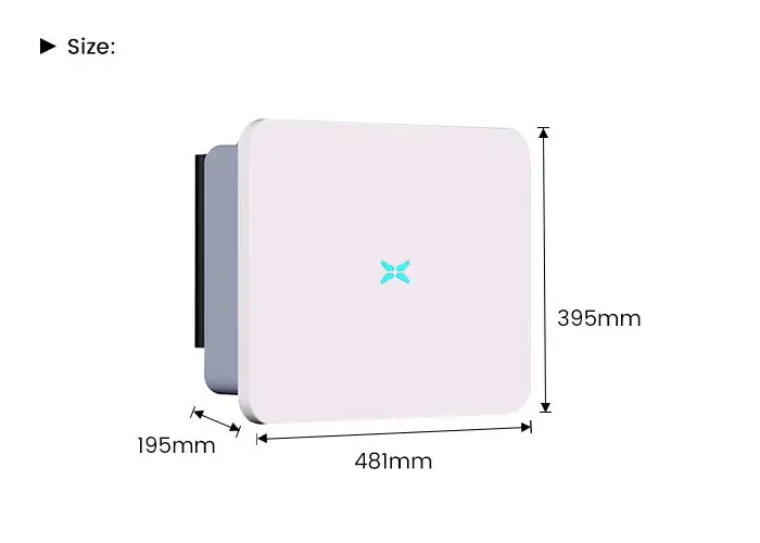 家用并网逆变器cx-it002尺寸