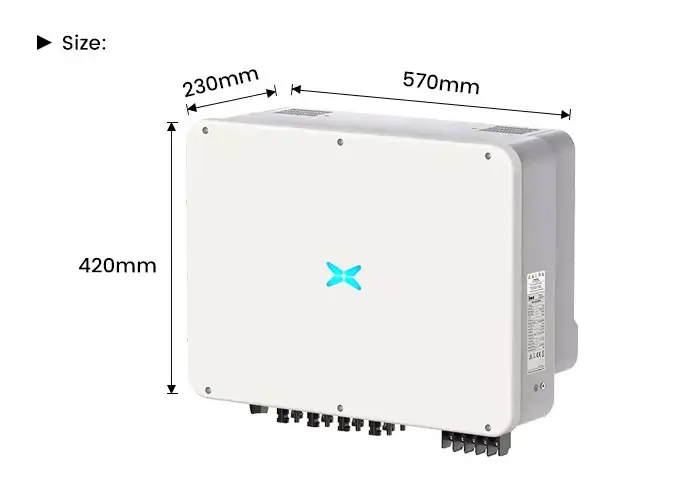 家用备用逆变器 cx-it003 的尺寸