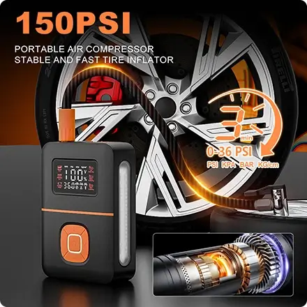 启动器带有轮胎充气装置 启动器带有轮胎充气装置