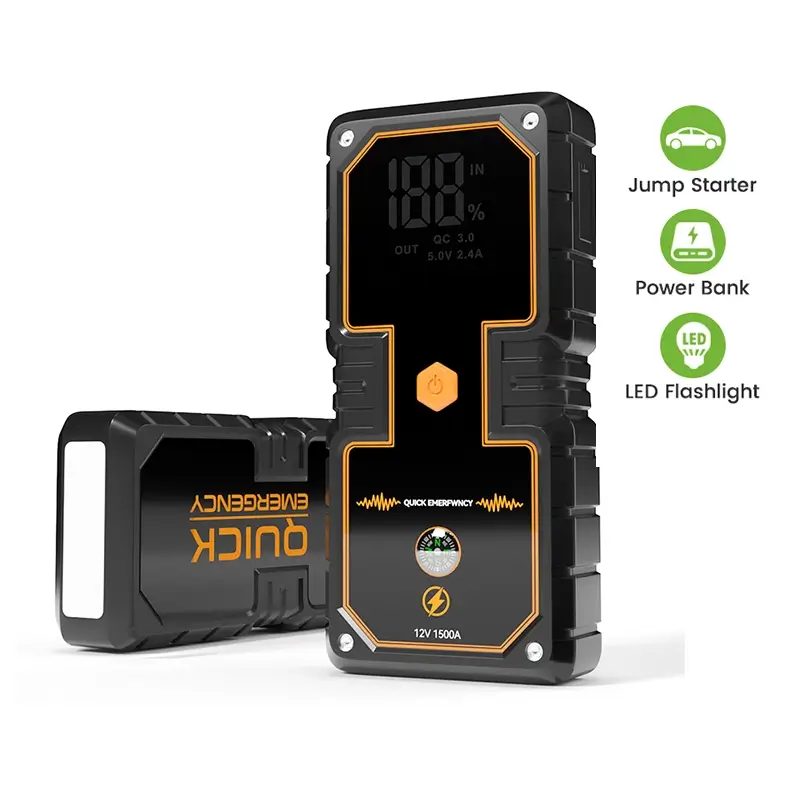 带应急安全锤12V汽车自启动器