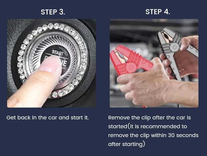 如何使用汽车应急启动电源-2