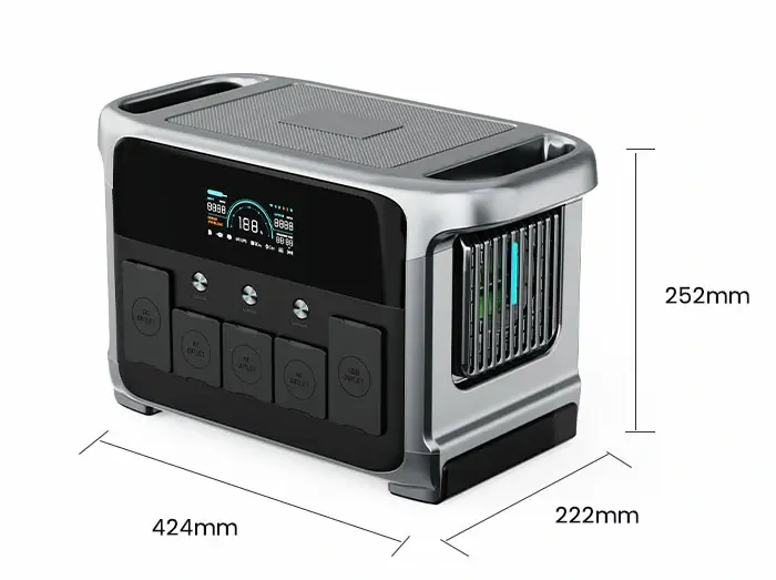 CX-DP1200便携电站尺寸