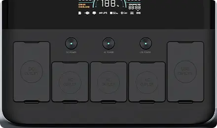CX-DP2400 - 带防尘盖的输出端口