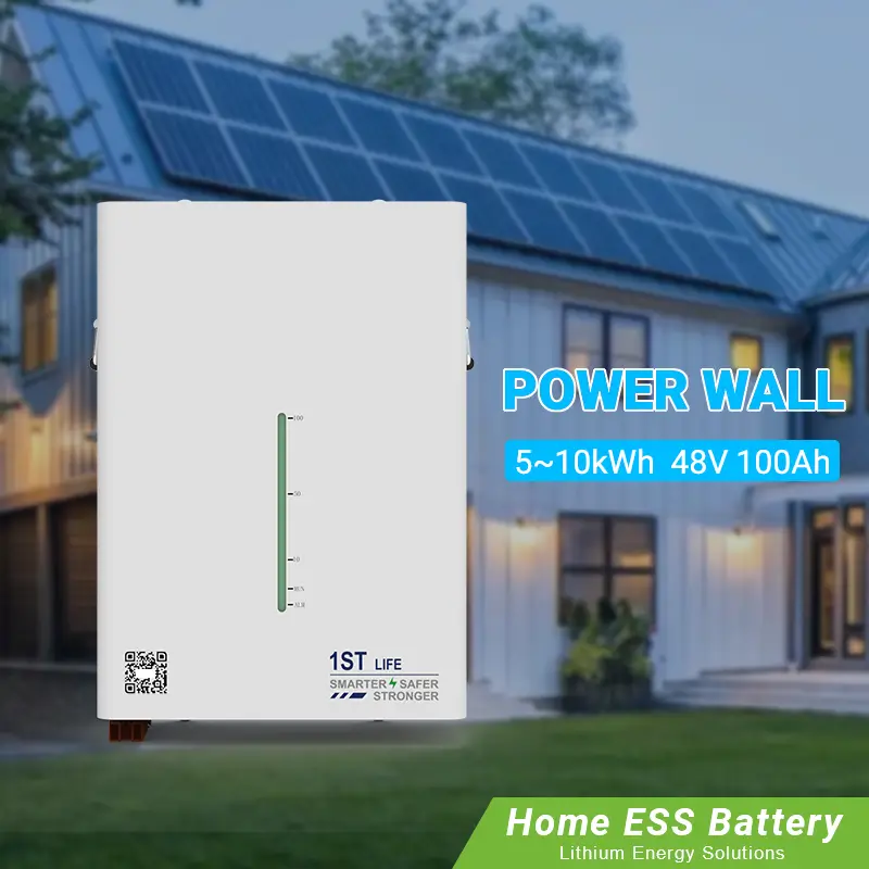 5-10kWh 48V 100Ah LiFePO4 家用电池组