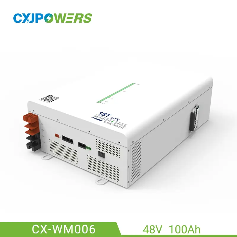 5-10kWh 48V 100Ah LiFePO4 家用电池组